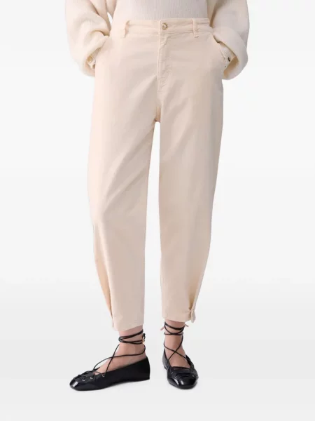 Pantaloni Liu Jo de catifea