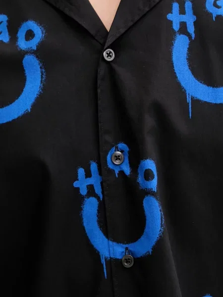 Рубашка Hugo Blue синяя