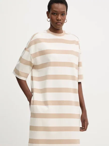 MM by Max Mara sukienka MELA beżowa