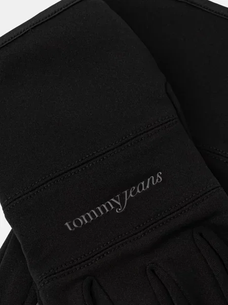 Rukavice Tommy Jeans čierna