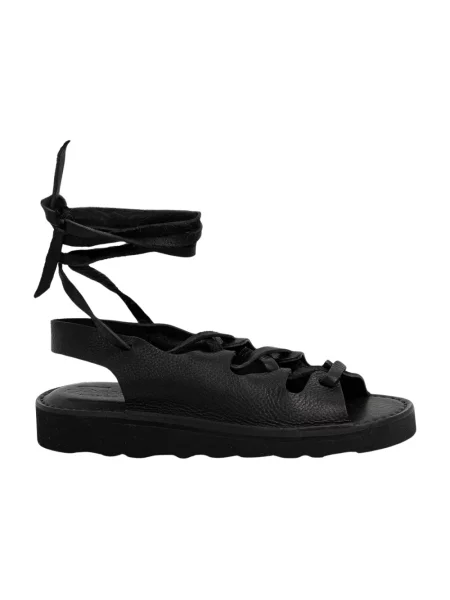 Fracap sandały skórzane Sandal czarne