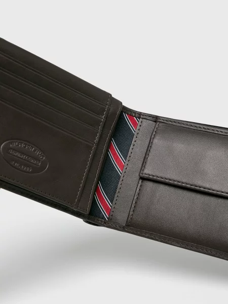 TOMMY HILFIGER Denarnica ETON temno rjava