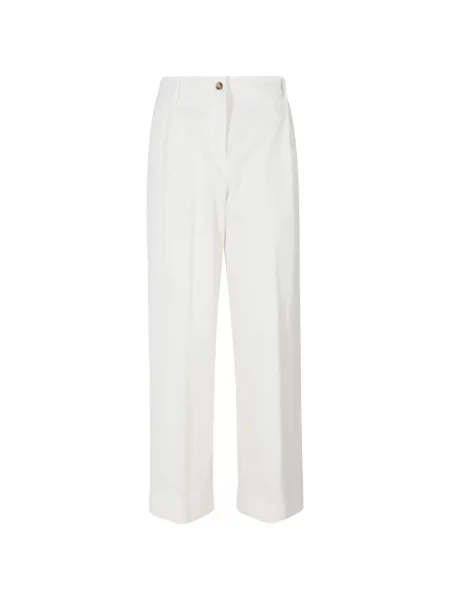 Pantaloni Kiltie alb