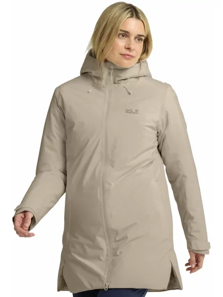 Зимова куртка Jack Wolfskin Heidelstein бежевий
