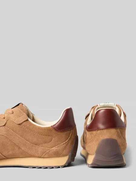 Sneakersy z naturalnej skóry bydlęcej model Beja' Gant brązowe