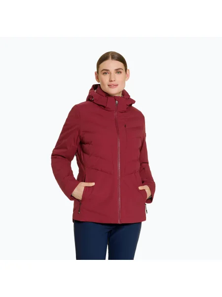 Olcsóbban. Női sí kabát ZIENER Tokki berry bogyó. Méret: 40 piros
