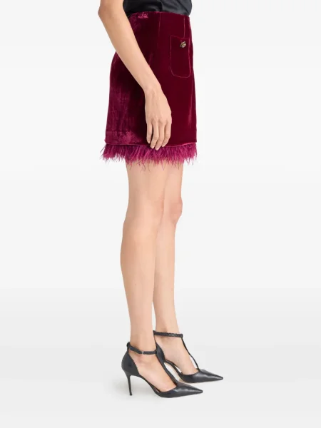 Mała mały spódnica mini Cinq A Sept czerwona