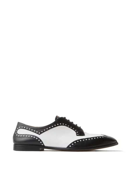 Pantofi derby Versace din piele negru