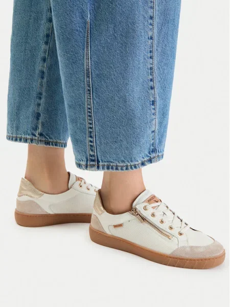 Pikolinos Sneakersy Lanzarote biały