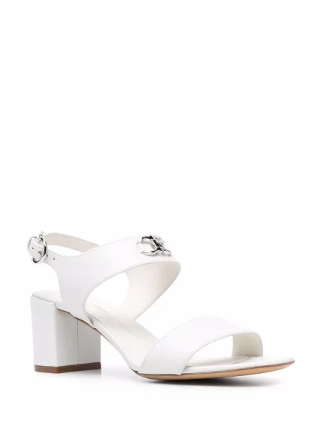 Sandale Ferragamo alb