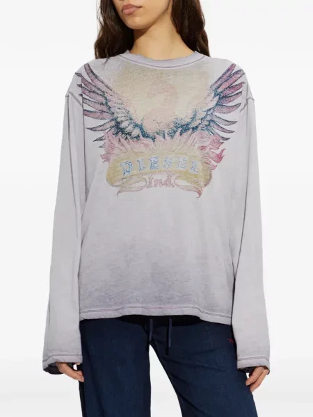 Tricou Diesel violet