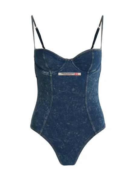 DIESEL Tricou body TILDA închis albastru
