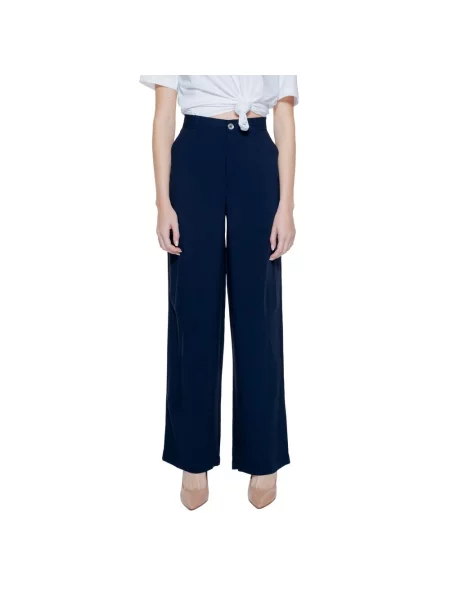 Spodnie Street One w miejskim stylu niebieskie