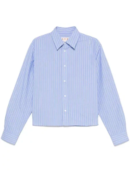 Pruhovaná košile Marni modrá