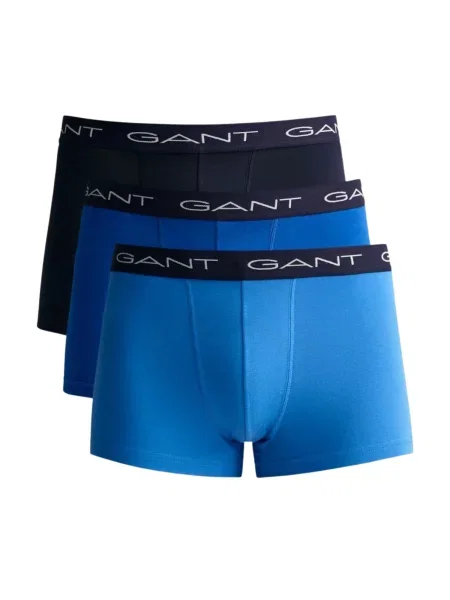 GANT Boxeri albastru / albastru marin / albastru neon alb