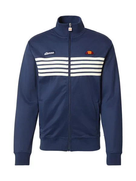 ELLESSE Jopa na Vicenza slonovina / mornarska / rumena / češnjevo rdeča