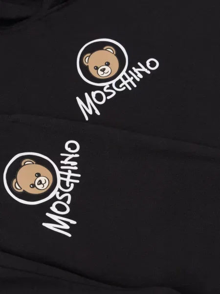 Komplet dresowy dziecięcy Moschino czarny
