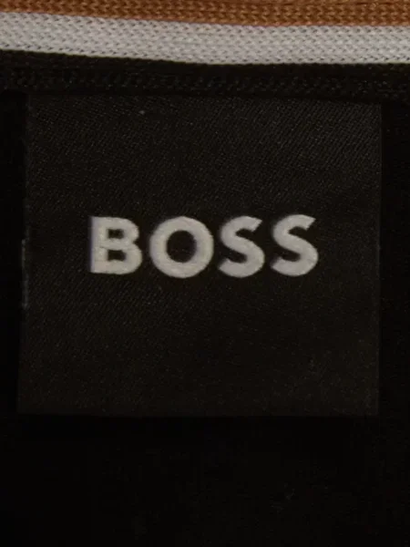 Hanorac cu glugă Boss cu autograf negru