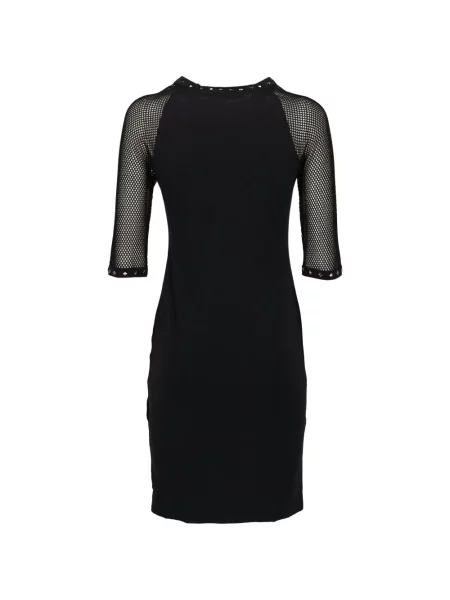 Rochie Love Moschino plasă cu tepi negru