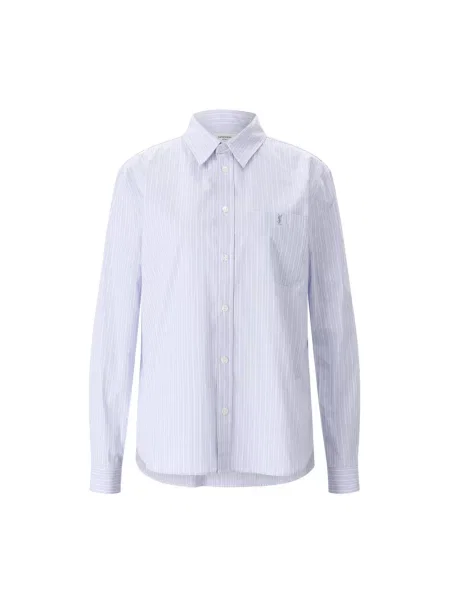 Koszula Saint Laurent niebieska