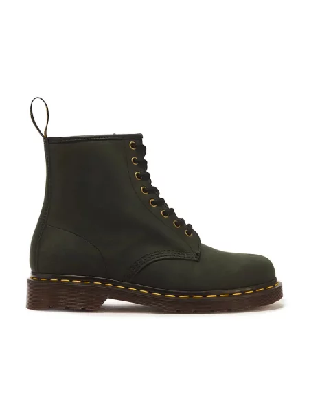 Pantofi Dr. Martens din piele verde