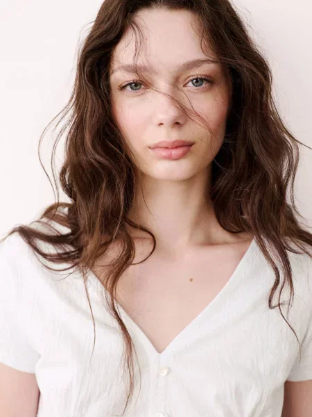 Bluzka z złamana biel Teen XXS MANGO TEEN