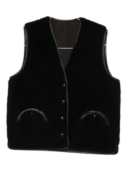 Vestă Blazé Milano din piele maro