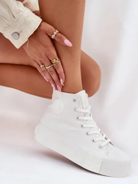 Tenisky BIG STAR white bílé