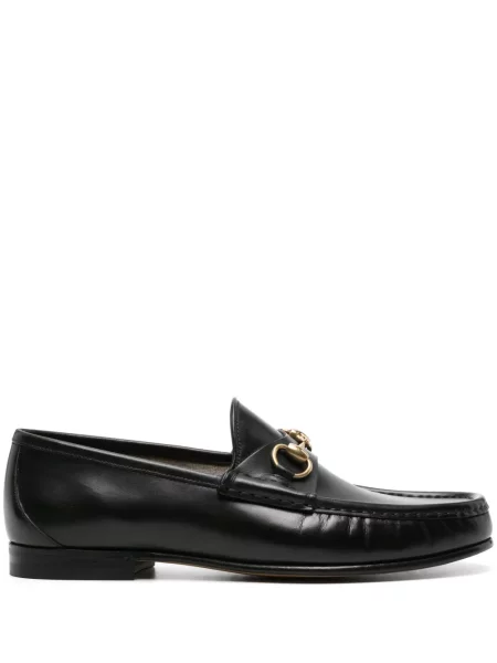 Pantofi loafer Gucci din piele negru