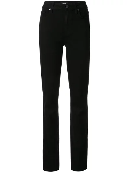 Proste jeansy Paige czarne