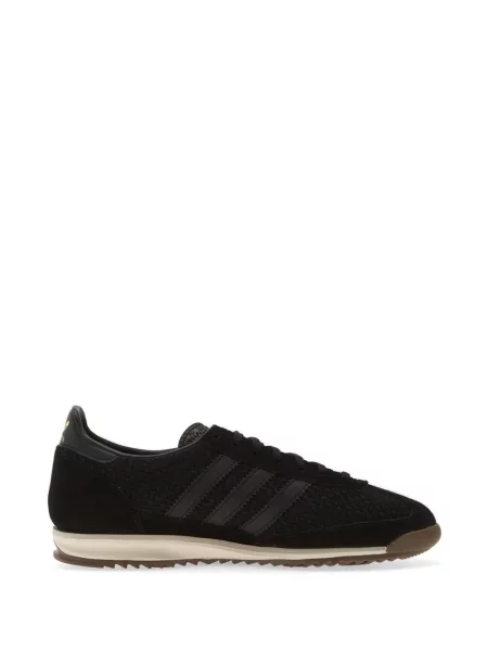 Papuci Adidas cu autograf cu model floral de drumeție negru