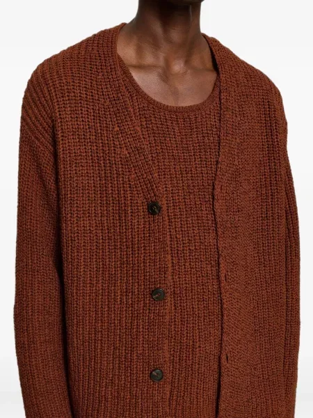 Cardigan Cmmn Swdn tricotate maro