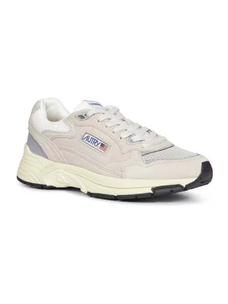 Sneakersy Autry skórzane brązowe