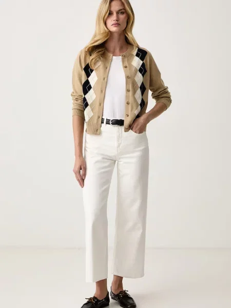 Barbour Cardigan Mariana bej
