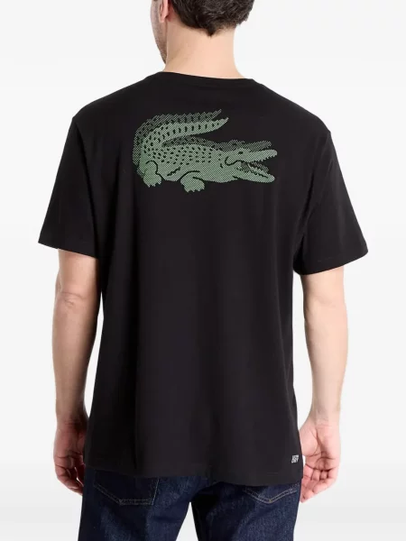 Športové tričko Lacoste čierna