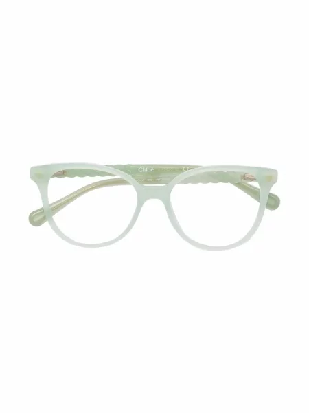 Dětské sluneční brýle Chloé zelené