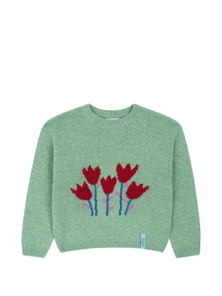 Sweter dziecięcy Favorite People zielony