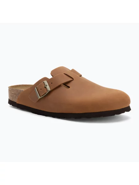 BIRKENSTOCK Boston LEOI Narrow konyak színű flip-flopok. Méret: 36 EU barna