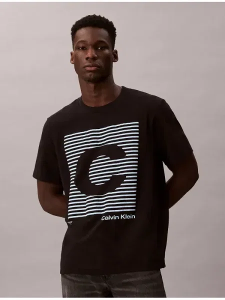 Calvin Klein Jeans Tricou | Relaxed fit negru