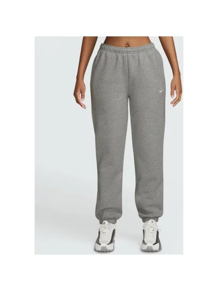 Długie spodnie Nike Studio Fleece Medium Weight Jogger XS szary