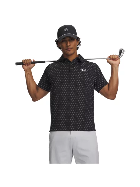 Tricou polo Under Armour negru