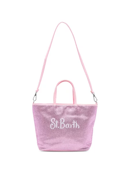 Geantă shopper Mc2 Saint Barth roz