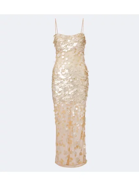 Rochie de cocktail Retrofete bej