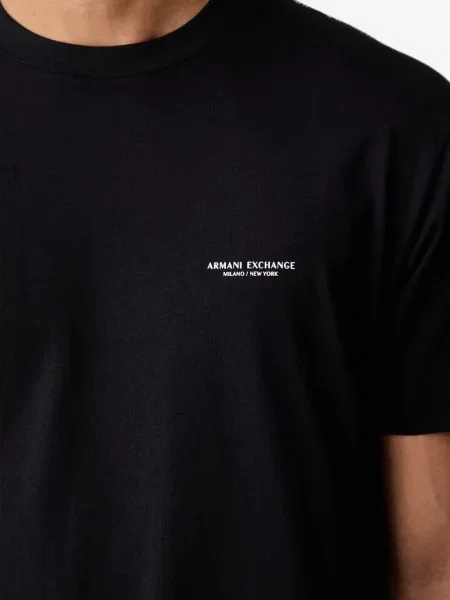 Tricou Armani Exchange cu imagine negru