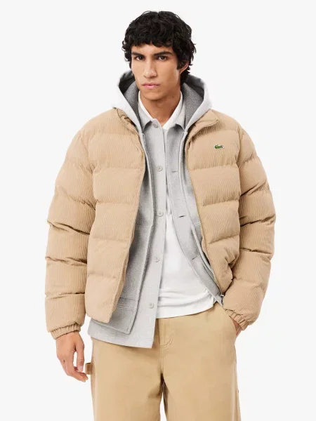 Зимова куртка Lacoste коричневий