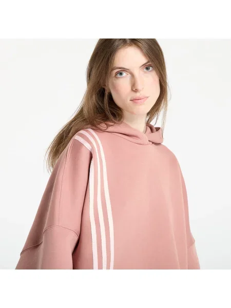 Суитшърт adidas Off Placed Hoodie Warm Clay L розово