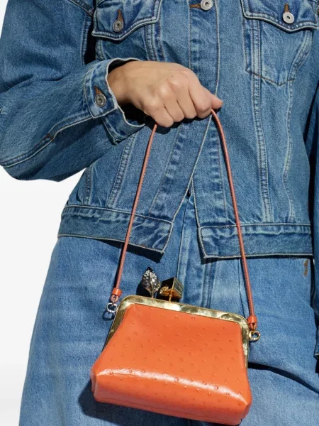 Geantă Jacquemus portocaliu