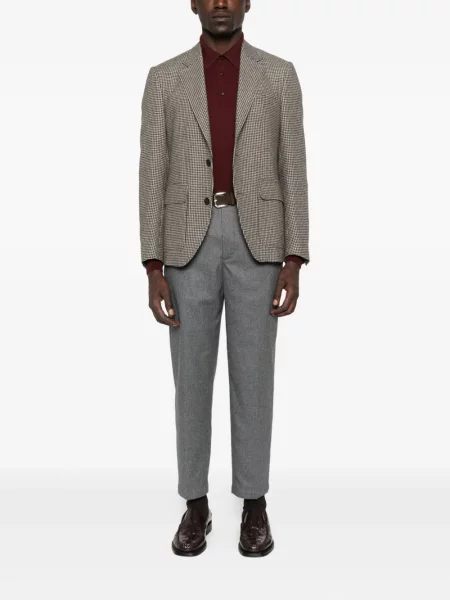 Pantaloni Briglia 1949 plisate gri