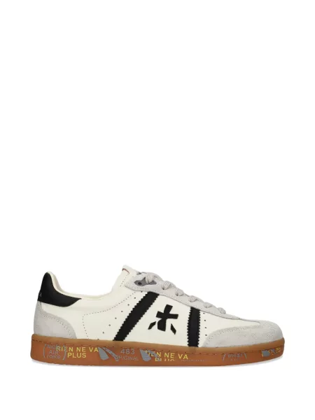 Sneakersy Premiata zamszowe białe
