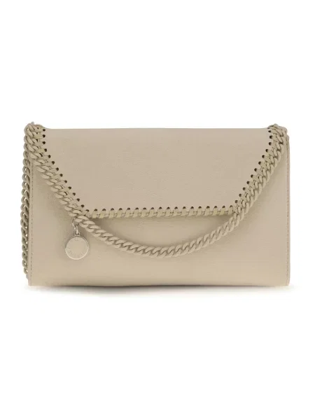 Portfel Stella Mccartney beżowy